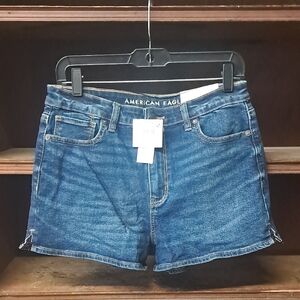 NWT American Eagle Outfitters Women's Dark Blue Jean Shorts